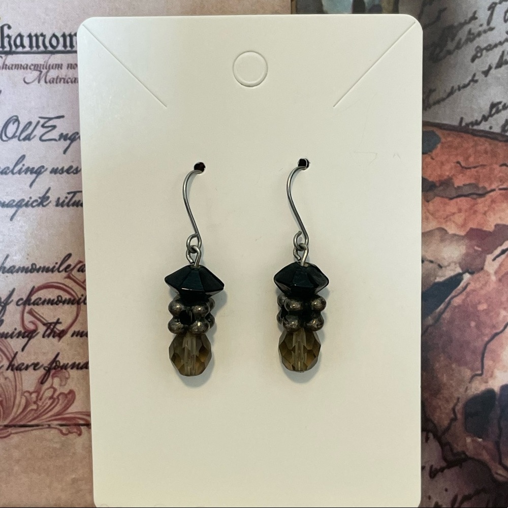 💫vintage beaded earrings